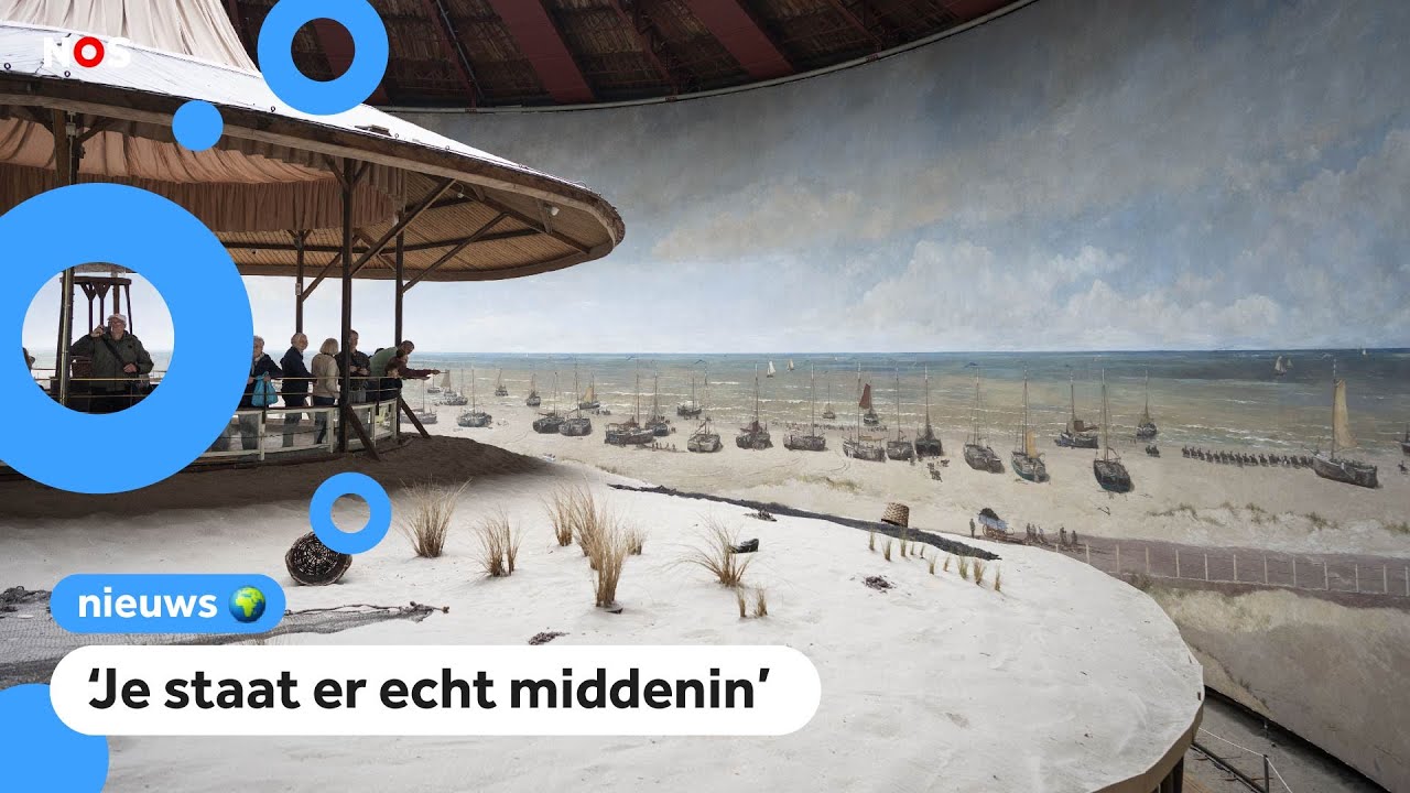 Dit schilderij is 120 meter lang en helemaal rond