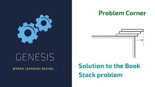 [JEE ADV PHY OLYMPIADS] BOOK STACK PROBLEM | PROBLEM CORNER 2021