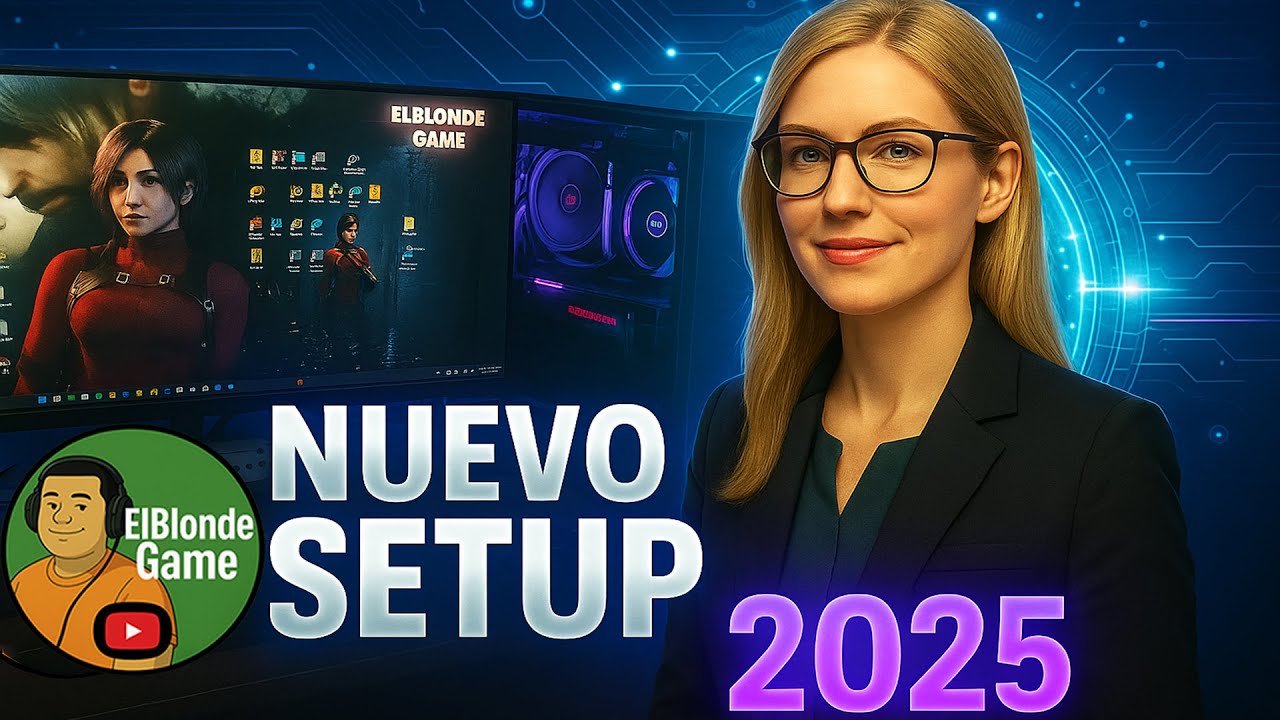 🌟 💻 Mi NUEVO Setup Gamer 2025 | ¡Así juego y creo en el Blondiverso ...