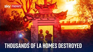 Deadly wildfires continue burning through multiple areas of Los Angeles