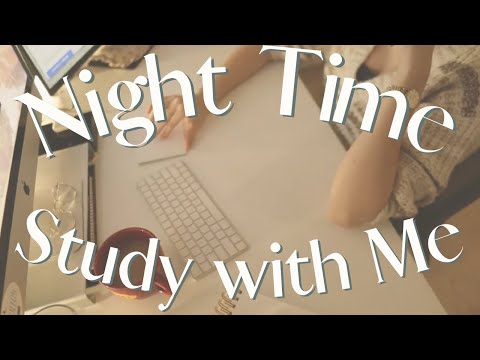 Write an Essay with Me | Late Night Study with Me | In Read Time + No Music