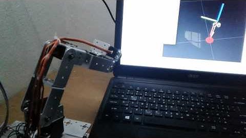 forward kinematics of 5 dof robotics arm