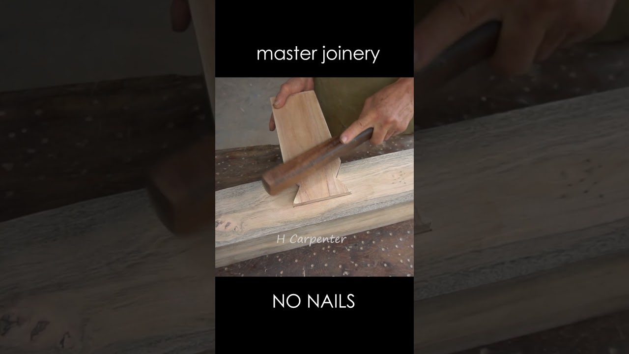 Без гвоздей – мастерская столярная работа 