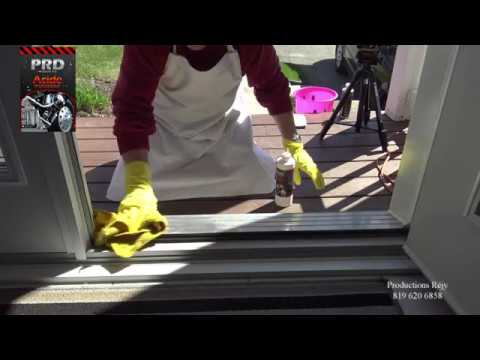 Vidéo: Comment nettoyer un seuil en aluminium ?