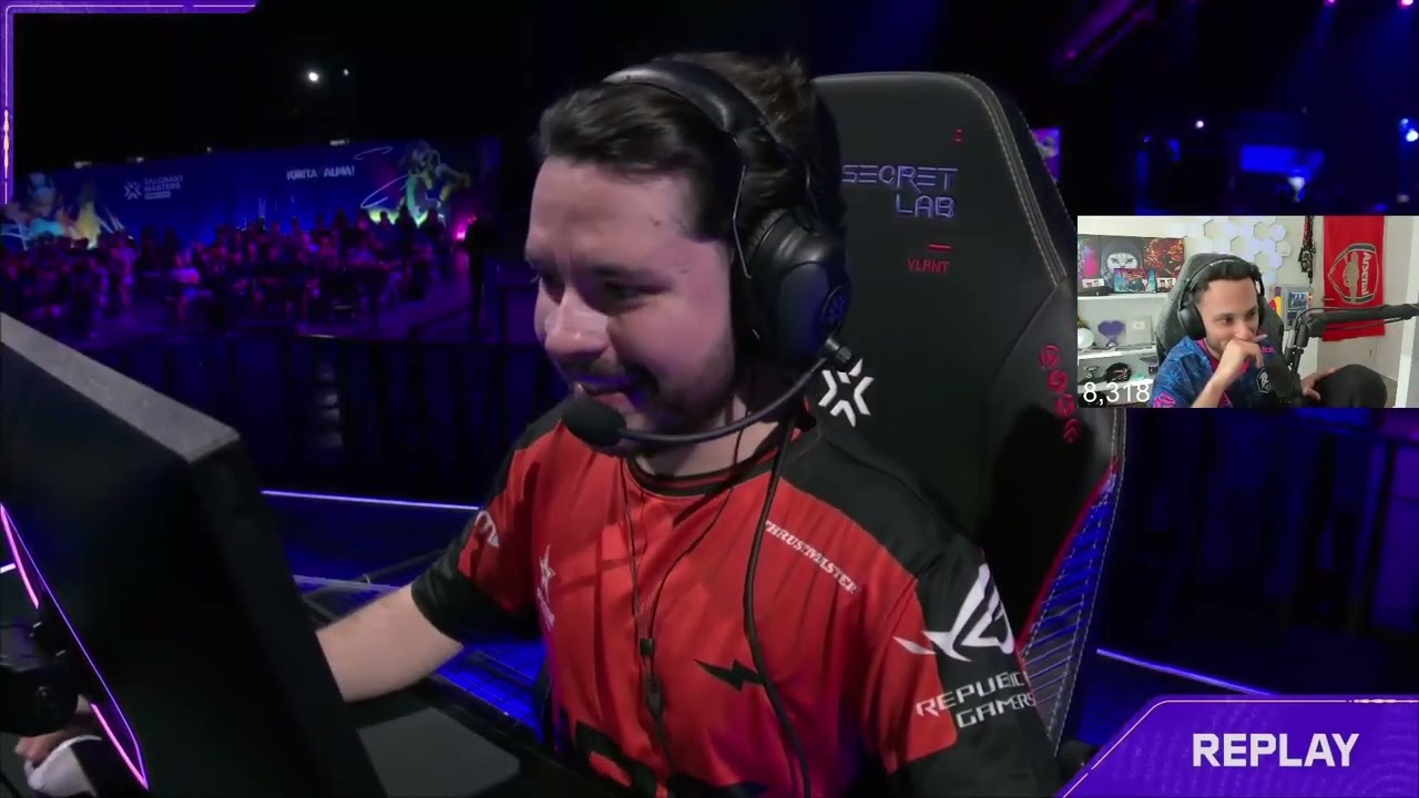 FNS Reacts To INSANE MOMENTS Of PRX vs NRG In Masters Santiago