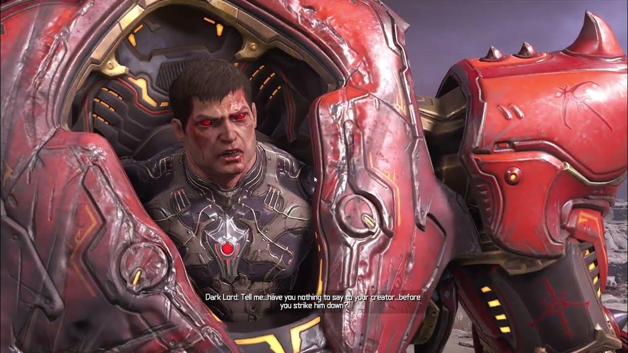 Doom Eternal Ancient Gods Part 2 Ending Explained Doom Eternal: Ancient Gods Part 2 Ending with Praetor Suit - YouTube