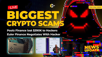 🔴 TOP NEWS: Euler Finance Negotiates With Hacker | Hacker Steals $390K From Poolz Finance