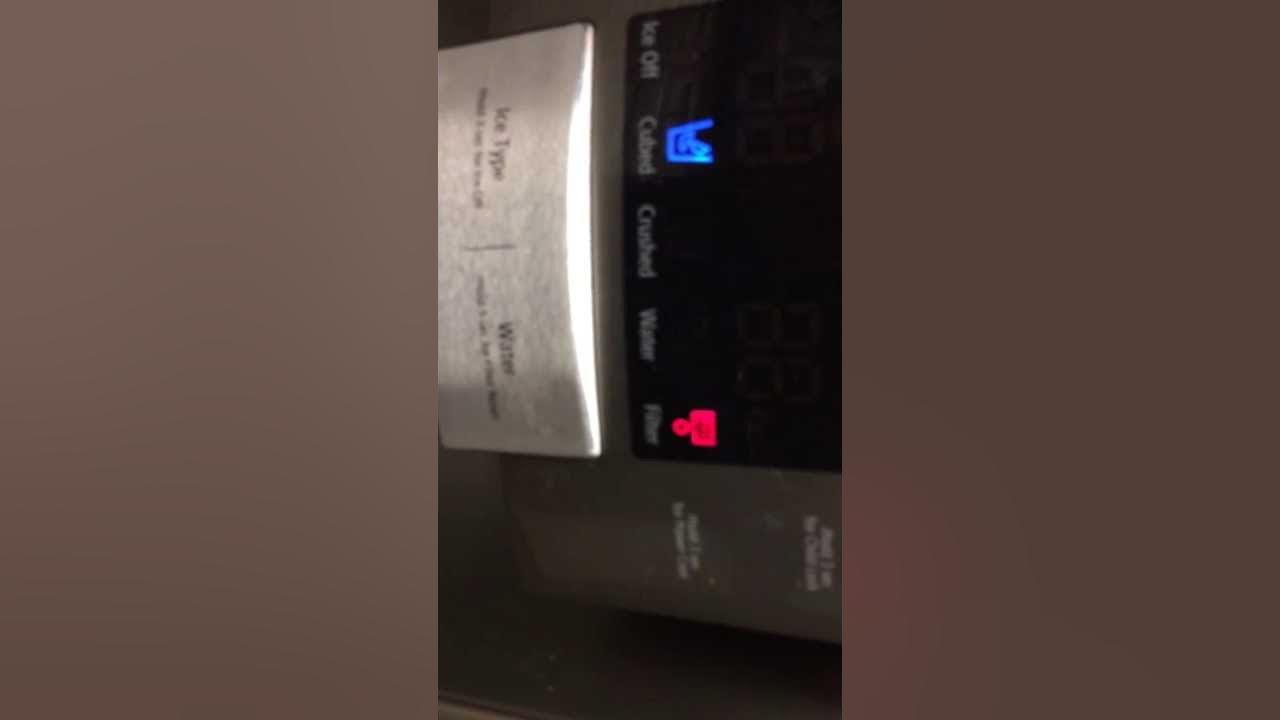 Samsung Refrigerator water filter reset, How to reset Refrigerator