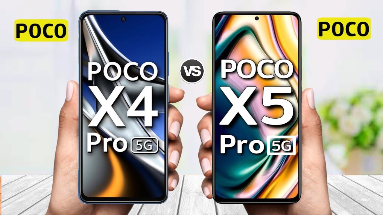 Poco x6 vs poco x5 pro