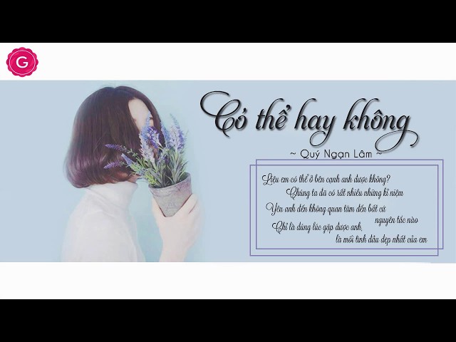 [Vietsub] Có thể hay không - Quý Ngạn Lâm (Cover) | Tik tok |  可不可以 - 季彥霖 class=