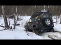 Off-Road зимой. Wrangler Нива Defender Уаз