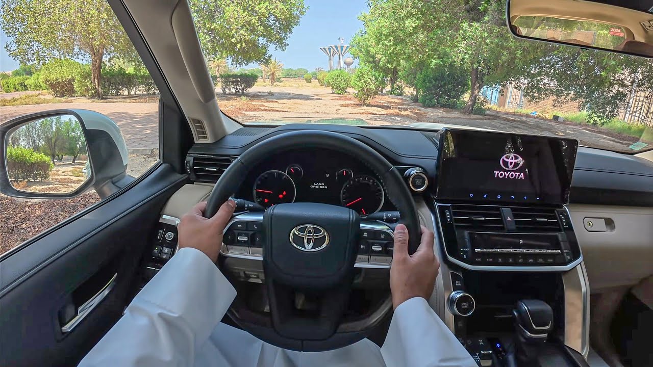 تويوتا لاندكروزر 4.0L تنفس طبيعي تجربة قيادة من منظور السائق POV | ما تحتاج التوين تيربو ؟