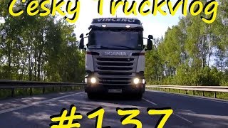 Český Truckvlog #137 - ,, Ujel mi paleťák / Svačina pro tatínka / Naštvaný kamioňák???,,