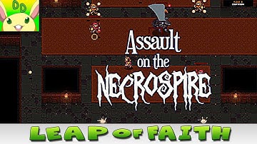Assault on the Necrospire PC Gameplay/First Impressions ⚫ Leap of Faith Series