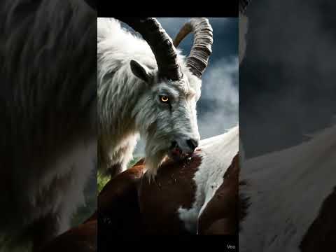 بز درحال خوردن اسب با  هوش مصنوعی خنده فان هوش سوريا ریلز اینستاگرام  ویدیو خنده دار