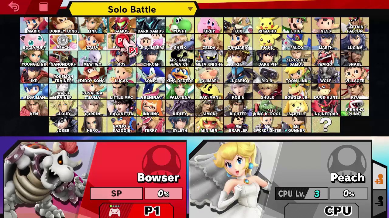 Smash Alternate - Fake Bowser Costumes
