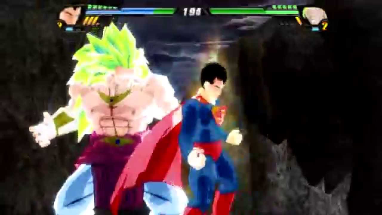 再アップ スーパーマン Vs 超サイヤ人3ブロリー Superman Vs Lssj3 Broly Youtube