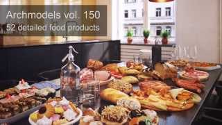 Archmodels vol. 150 - 3d-scanned and optimized food