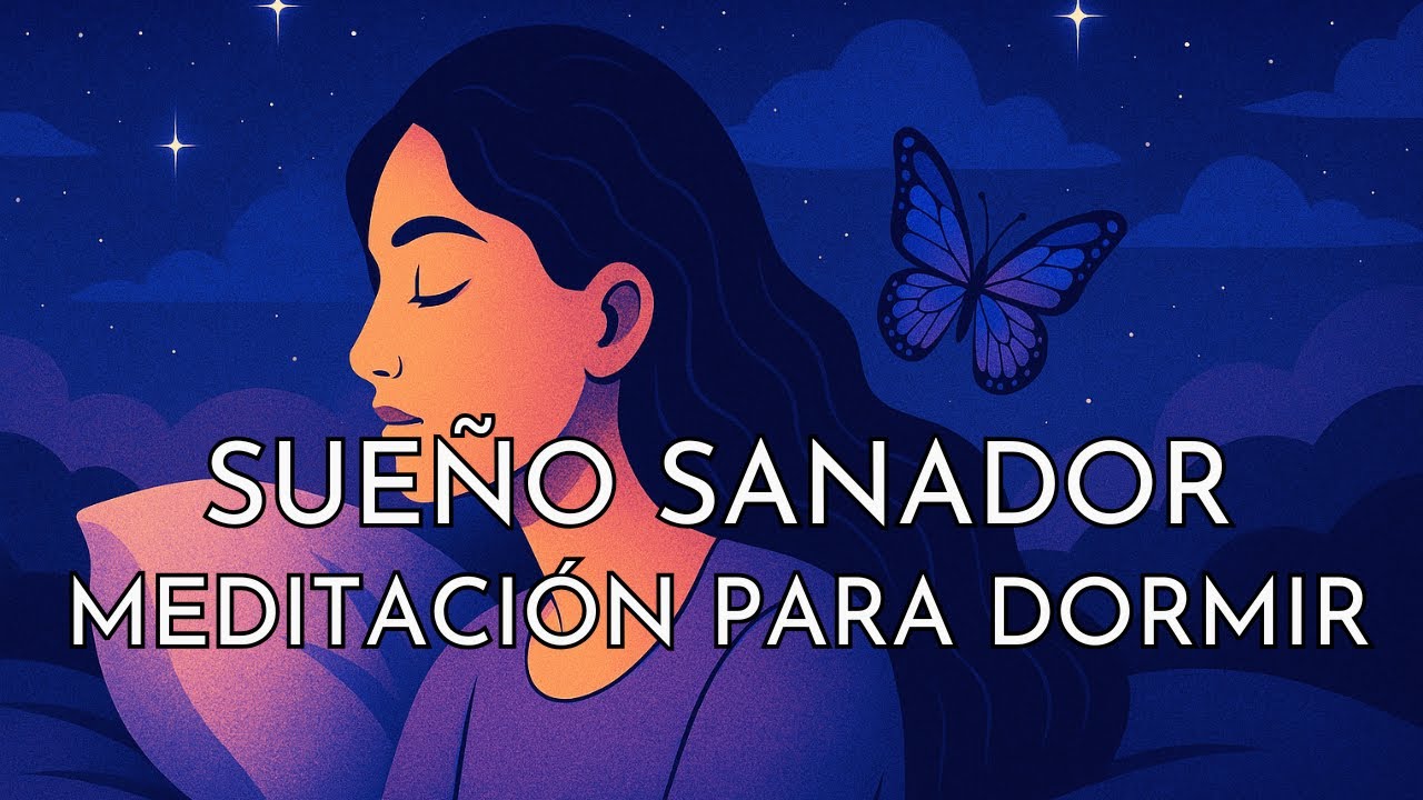 Duerme y Sana con esta Meditación Guiada para Dormir 🦋 sonido binaural ...
