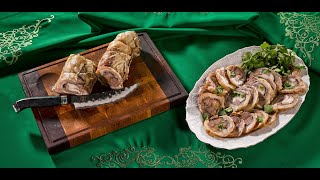 Мясной Рулет Калжа По-Татарски