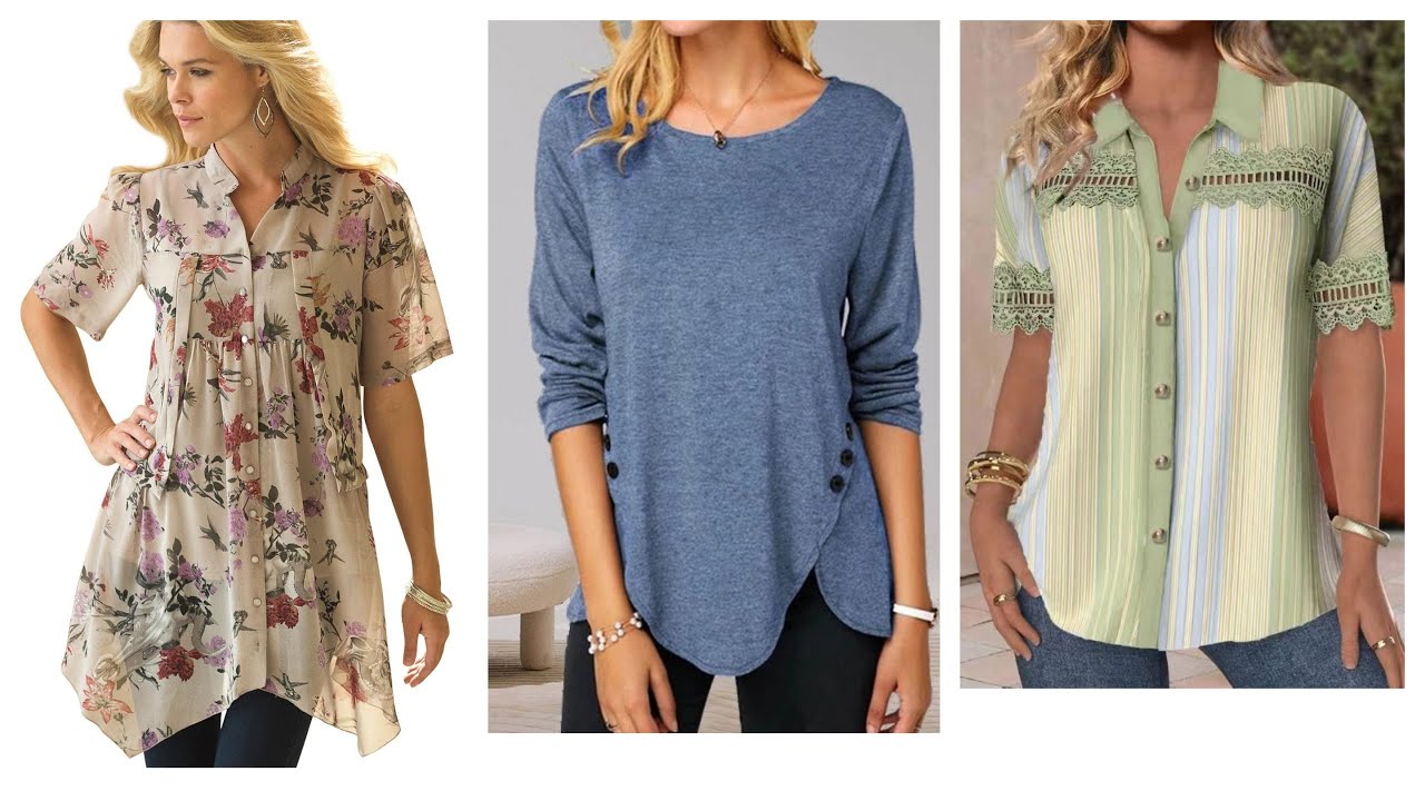 Мода 2026: Красивые блузки. 100 идей для красивых блузок. Повседневные модели 25/26 