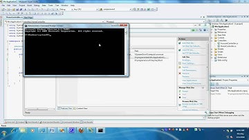 How to ... create a new website in Windows7 to be used in ASP.NET MVC