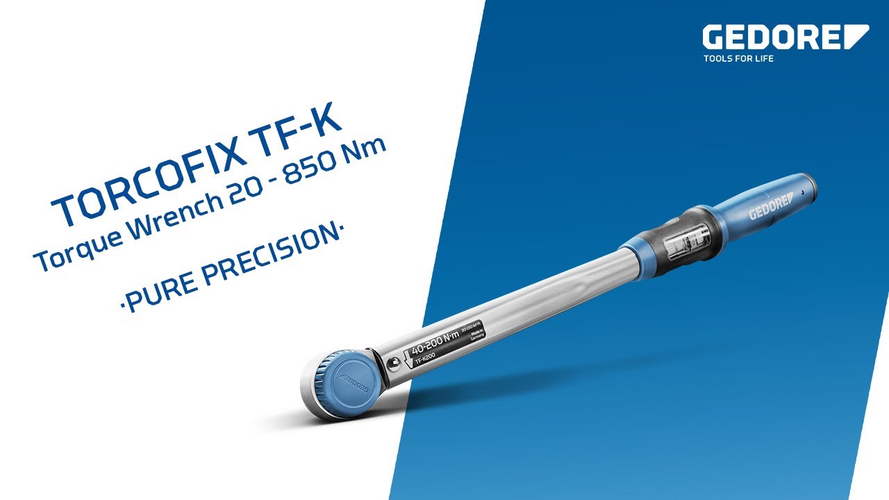 GEDORE Torque Wrench 1/2" TORCOFIX TFK 200 40 200 Nm YouTube