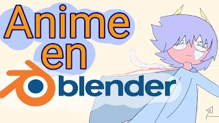 Como animar en 2D con blender 