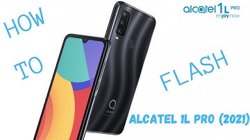 How to flash alcatel 1L Pro 2021 | flash file, firmware