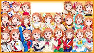 Aqours - All Solos of Chika Takami (Color Coded) (CV. Inami Anju)