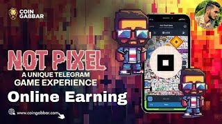 Online Earning Telegram Bots - Crypto Coin Not Pixel Paint Tutorial