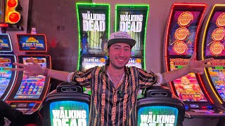 I Played The Walking Dead Slot Machine In Vegas! screenshot 4