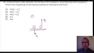 4.2-30 Impulse on a Bouncing Ball