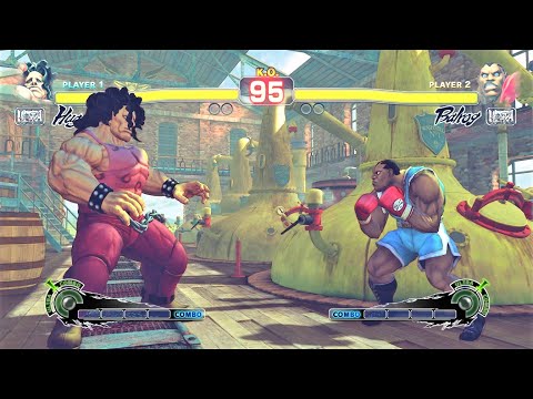 Hugo vs Balrog (Hardest AI) - Ultra Street Fighter IV