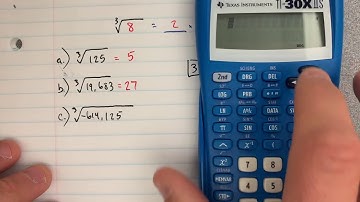 1-4 Evaluating Cube Roots