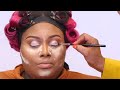 HAIR AND MAKEUP TUTORIAL  VELENCIA ROSE HAIR| TRANSFORMATION