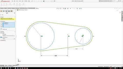 Giáo trình Solidworks 2019 Lắp Ráp Nâng Cao -Bai 005  Tạo liên kết  Đai   Pully