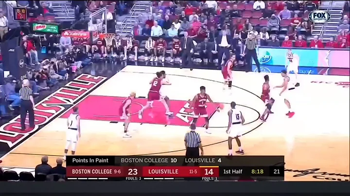 Dwayne Sutton Louisville vs Boston College - Highl...