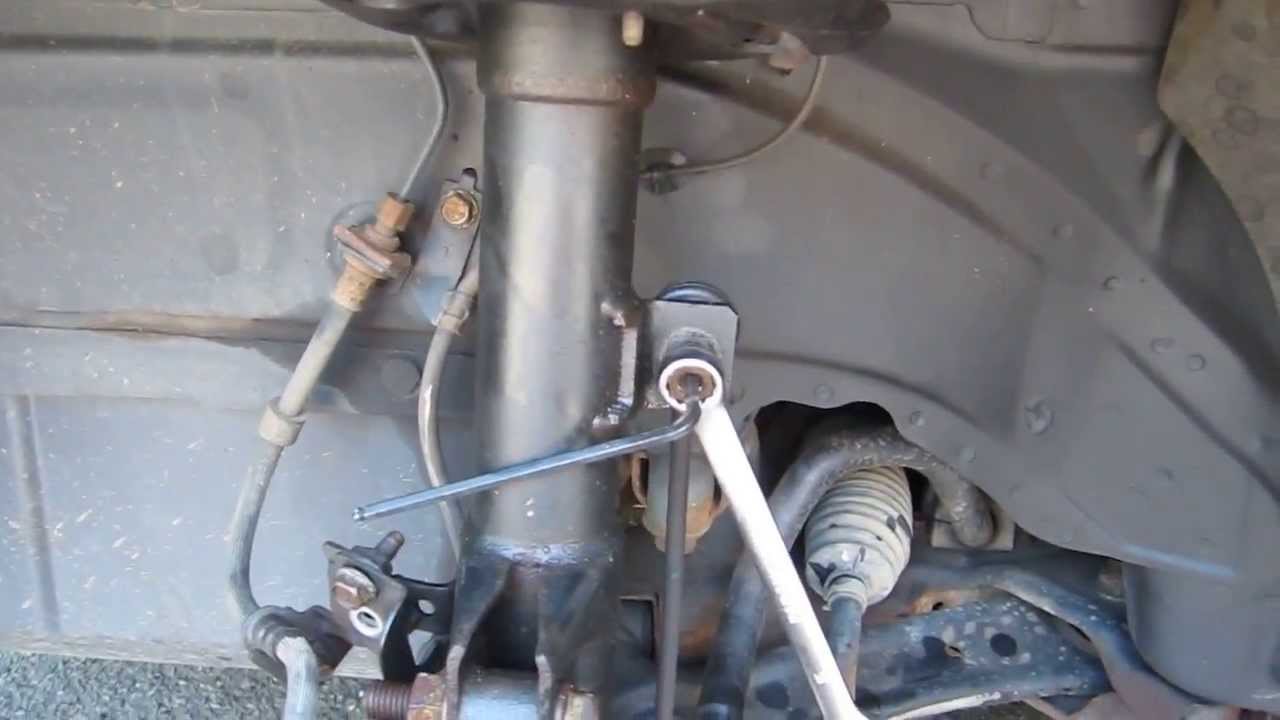 Jeep Compass, Remove Front Shock and Strut-Part 1 - YouTube