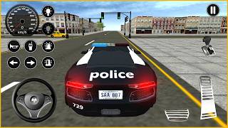 Polis arabası oyunu izle 4K || Real Police Car Driving v2 #135 - Polis oyunları 3D Android Gameplay screenshot 5
