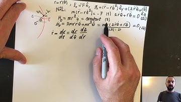Trajectory of a Particle or Point Mass under a Central Force