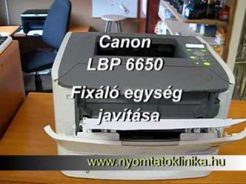 Canon Lbp 6650 Nyomtato Javitas Youtube