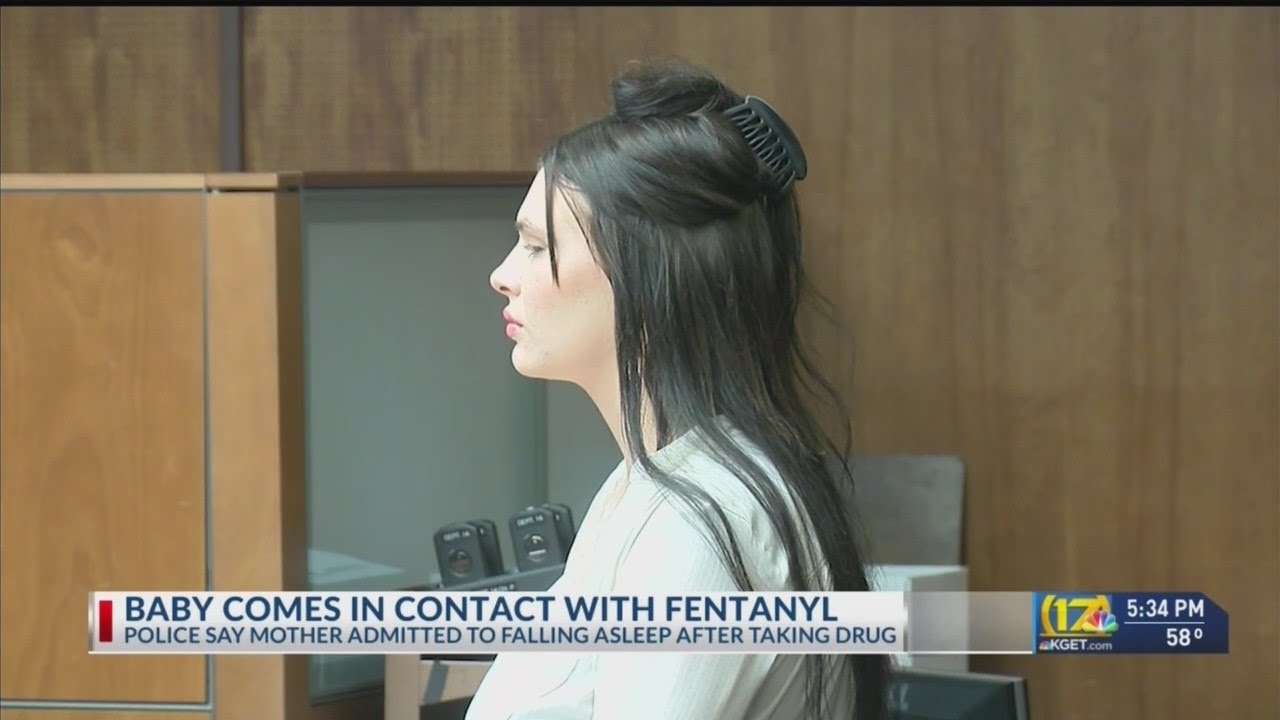 Woman pleads not guilty after baby accesses fentanyl - YouTube