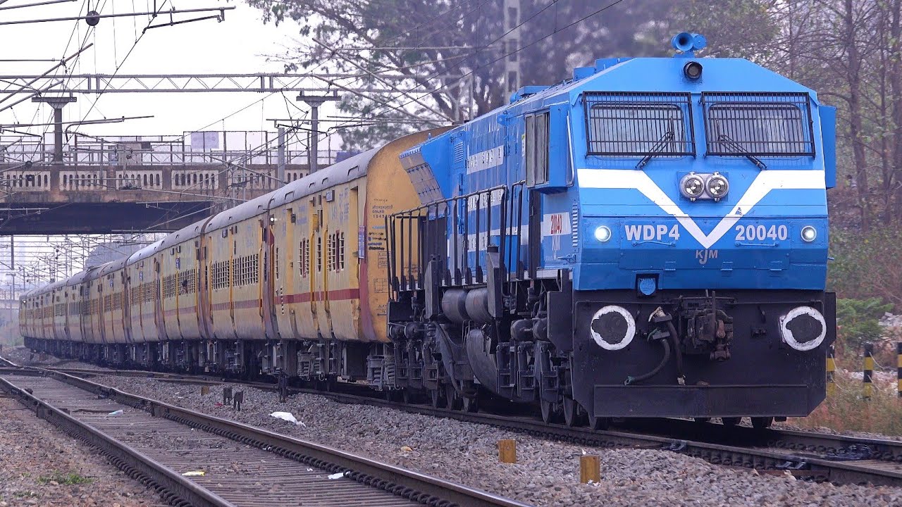 [20-in-1] DIESEL AND ELECTRIC TRAINS OF SWR| FRESHLY POH'eD WDP 4's AT BENGALURU URBAN 😍: PART - 99B