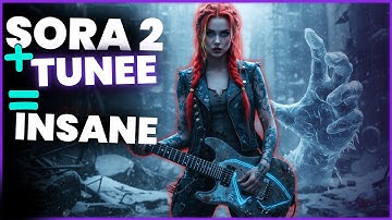 How to CREATE Mind Blowing AI Music Videos Tunee AI + Sora 2