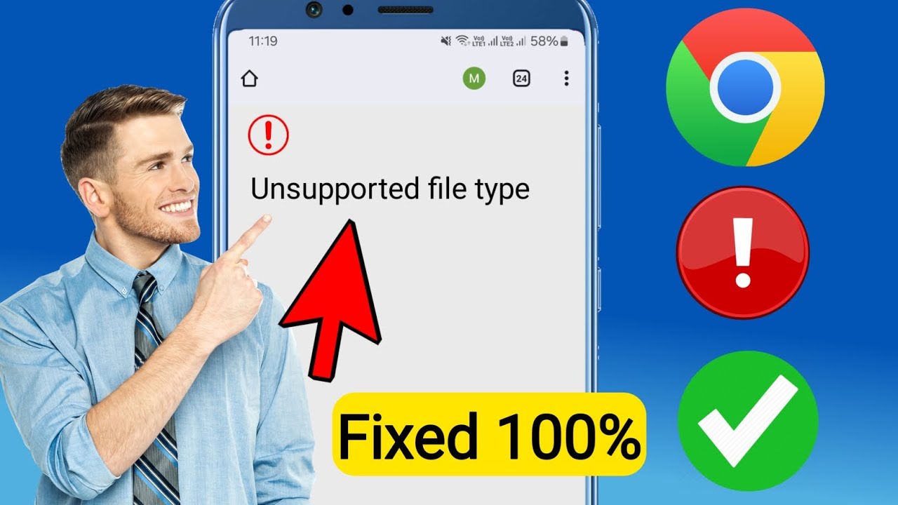 Jenis File Android Cara Memperbaiki Kesalahan Jenis File Tidak Didukung di Android ...