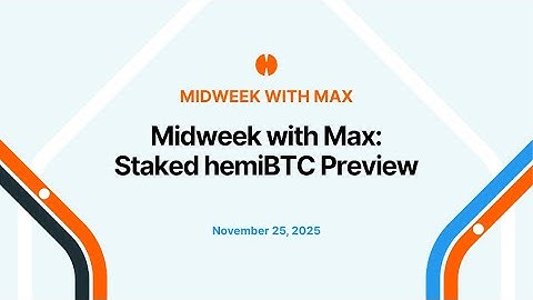 Midweek with Max for November 25, 2025