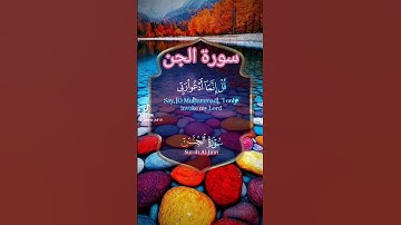 سورة الجن #quran #اكسبلور #اكسبلورهاشتاقات #دعاء #دويتو #العظماء #تيك_توك #المصحف #صباحالخير #لايك