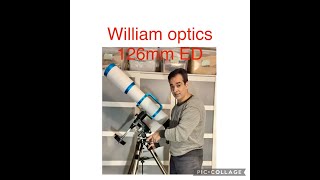 Willam Optivs 126mm #telescope #refractor #williamoptics #reflector #dobsonian #orion #celestron