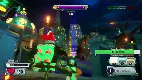 Twitch Highlights: 60 Kills Party Corn - Zombopolis Gameplay - PVZ GW2